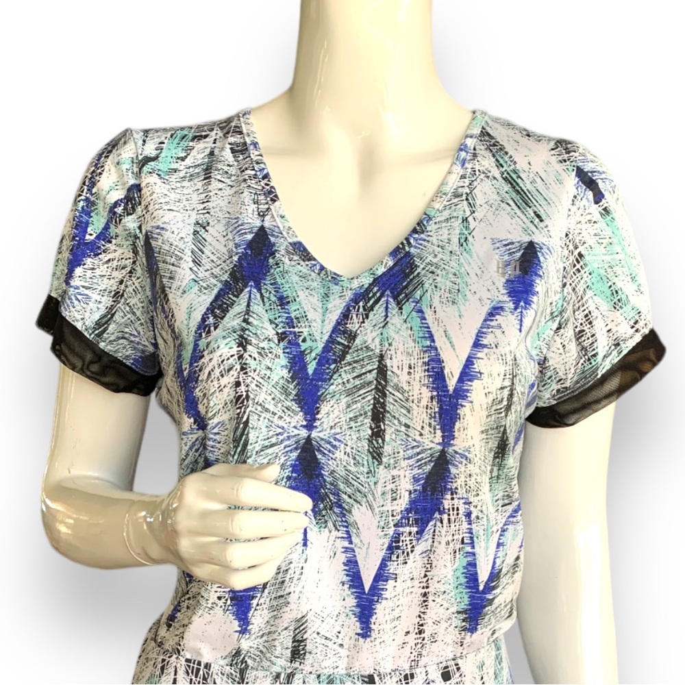 ELEVEN BY VENUS WILLIAMS PRINTED TENNIS, PICKLE BALL, GOLF TOP. WOMEN’S …